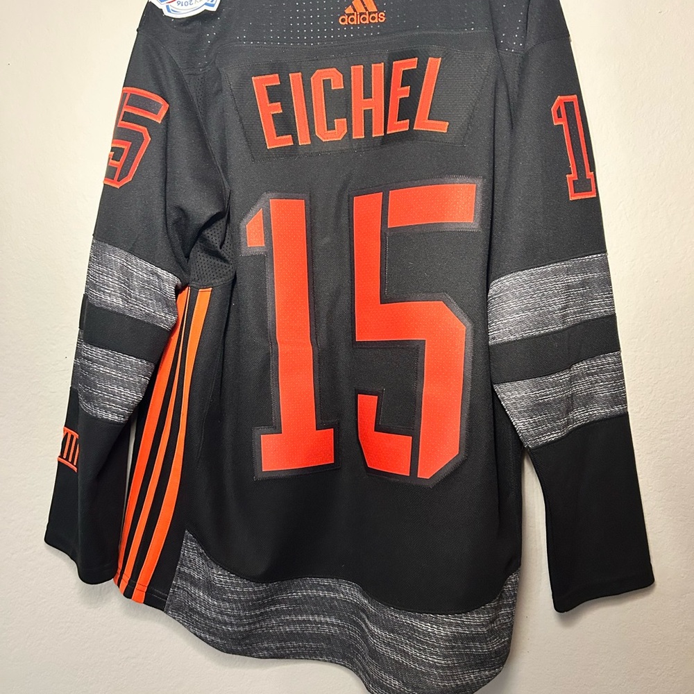 Team North America Jack Eichel adidas world cup of hockey jersey - LIKE NEW (S)